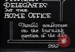 Standbild britische Bergleute Delegation London England Vereinigtes Königreich, 1914, aus Sekunde 3 historischem Filmmaterial Videoclip 65675028144