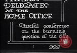 Standbild britische Bergleute Delegation London England Vereinigtes Königreich, 1914, aus Sekunde 4 historischem Filmmaterial Videoclip 65675028144