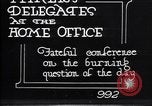 Standbild britische Bergleute Delegation London England Vereinigtes Königreich, 1914, aus Sekunde 5 historischem Filmmaterial Videoclip 65675028144