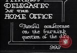 Standbild britische Bergleute Delegation London England Vereinigtes Königreich, 1914, aus Sekunde 6 historischem Filmmaterial Videoclip 65675028144