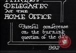 Standbild britische Bergleute Delegation London England Vereinigtes Königreich, 1914, aus Sekunde 7 historischem Filmmaterial Videoclip 65675028144