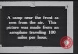 Image of French camp in World War 1 France, 1918, second 1 stock footage video 65675028151