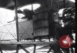 Image of loading bombs aboard a French hydroplane France, 1918, second 9 stock footage video 65675028152