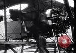 Image of loading bombs aboard a French hydroplane France, 1918, second 17 stock footage video 65675028152
