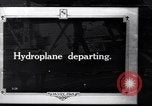 Image of Sleek hulled French seaplane with pusher engine France, 1918, second 1 stock footage video 65675028153