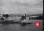 Image of Sleek hulled French seaplane with pusher engine France, 1918, second 11 stock footage video 65675028153