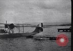 Image of Sleek hulled French seaplane with pusher engine France, 1918, second 12 stock footage video 65675028153