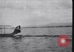 Image of Sleek hulled French seaplane with pusher engine France, 1918, second 16 stock footage video 65675028153