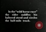 Image of Cowboys Las Vegas New Mexico USA, 1926, second 3 stock footage video 65675028166