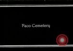 Image of Paco cemetery Manila Philippines, 1916, second 1 stock footage video 65675028180
