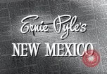 Standbild Ernie Pyle in Albuquerque New Mexico United States USA, 1945, aus Sekunde 4 historischem Filmmaterial Videoclip 65675028197
