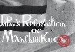 Image of Japanese delegates Hsinking Manchuria, 1932, second 4 stock footage video 65675028200