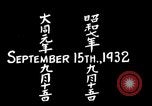 Image of Nobuyoshi Muto Hsinking Manchuria, 1932, second 15 stock footage video 65675028201