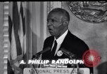 Immagine di Philip Randolph indirizzi National Press Club Washington DC USA, 1963, secondo 6 filmato di repertorio 65675028213