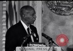 Immagine di Philip Randolph indirizzi National Press Club Washington DC USA, 1963, secondo 14 filmato di repertorio 65675028213