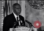 Immagine di Philip Randolph indirizzi National Press Club Washington DC USA, 1963, secondo 24 filmato di repertorio 65675028213