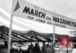 Image of March on Washington preparations Washington DC USA, 1963, second 3 stock footage video 65675028215