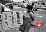 Image of March on Washington preparations Washington DC USA, 1963, second 34 stock footage video 65675028215