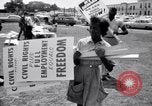 Image of March on Washington preparations Washington DC USA, 1963, second 36 stock footage video 65675028215