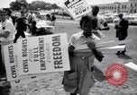 Image of March on Washington preparations Washington DC USA, 1963, second 38 stock footage video 65675028215
