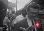 Image of Civil Rights marchers arrive Washington DC USA, 1963, second 26 stock footage video 65675028216