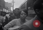 Image of Civil Rights marchers arrive Washington DC USA, 1963, second 31 stock footage video 65675028216