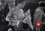 Image of Civil Rights marchers arrive Washington DC USA, 1963, second 39 stock footage video 65675028218