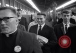 Image of Civil Rights marchers arrive Washington DC USA, 1963, second 42 stock footage video 65675028218