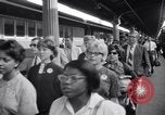 Image of Civil Rights marchers arrive Washington DC USA, 1963, second 50 stock footage video 65675028218