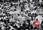 Image of Marian Anderson at March Washington DC USA, 1963, second 16 stock footage video 65675028221