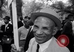 Image of Marian Anderson at March Washington DC USA, 1963, second 38 stock footage video 65675028221