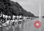 Image of Marian Anderson at March Washington DC USA, 1963, second 57 stock footage video 65675028221