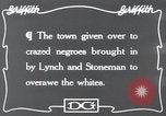 Standbild Neger Eastern United States USA, 1916, aus Sekunde 7 historischem Filmmaterial Videoclip 65675028230