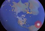 Image of model of earth United States USA, 1961, second 4 stock footage video 65675028239