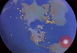 Image of model of earth United States USA, 1961, second 8 stock footage video 65675028239