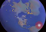 Image of model of earth United States USA, 1961, second 20 stock footage video 65675028239