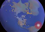 Image of model of earth United States USA, 1961, second 22 stock footage video 65675028239