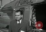 Standbild CIA-Direktor Dulles und Vice President Nixon Arlington Virginia USA, 1955, aus Sekunde 41 historischem Filmmaterial Videoclip 65675028255