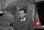 Standbild CIA-Direktor Dulles und Vice President Nixon Arlington Virginia USA, 1955, aus Sekunde 45 historischem Filmmaterial Videoclip 65675028255