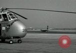 Image of Sikorsky H-19 Chickasaw S-55 helicopter Washington DC, 1955, second 33 stock footage video 65675028257