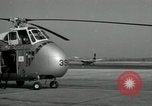 Image of Sikorsky H-19 Chickasaw S-55 helicopter Washington DC, 1955, second 35 stock footage video 65675028257