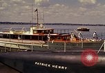 Image of USS Patrick Henry Newport Rhode Island USA, 1960, second 17 stock footage video 65675028264