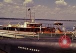 Image of USS Patrick Henry Newport Rhode Island USA, 1960, second 19 stock footage video 65675028264