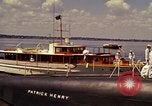 Image of USS Patrick Henry Newport Rhode Island USA, 1960, second 20 stock footage video 65675028264