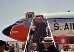 Image of President Eisenhower Quonset Point Rhode Island USA, 1960, second 54 stock footage video 65675028266