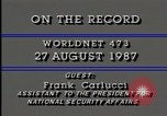 Immagine di Frank Carlucci United States USA, 1987, secondo 1 filmato di repertorio 65675028272