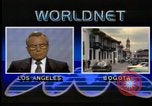 Image of Frank Carlucci speaking about Guatemala United States USA, 1987, second 15 stock footage video 65675028280