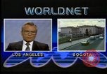 Image of Frank Carlucci speaking about drug trafficking United States USA, 1987, second 11 stock footage video 65675028281