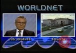 Image of Frank Carlucci speaking about drug trafficking United States USA, 1987, second 29 stock footage video 65675028281