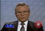 Image of Frank Carlucci speaking about drug trafficking United States USA, 1987, second 41 stock footage video 65675028281